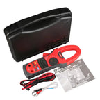 UNI-T UT208 AC DC Digital Clamp Meter True RMS Auto Range Ammeter Resistance Frequency Temperature Test lexso