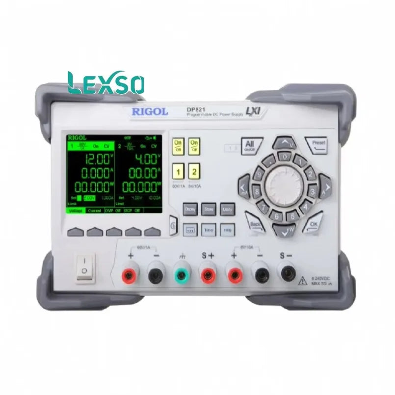 Rigol DP821 Dual Output Programmable Linear DC Power Supply (60V/1A 8V/10A 140W) for Measurement  ODM/OEM lexso