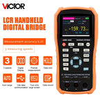 VICTOR 4080 Handheld LCR Meter Manual Auto Range With Mini USB 0.3/0.6Vrms Adjustable LS   ytdi