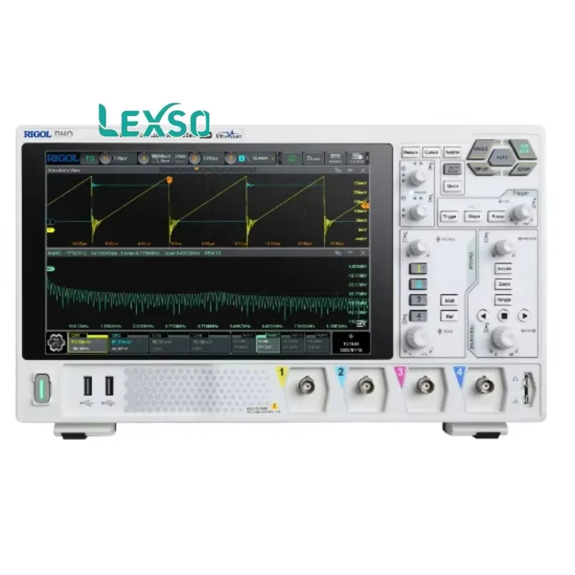 RIGOL DHO1104 Digital Oscilloscope 100MHz 4CH Dual Multi-function Knob Design Achieve Efficient Interaction lexso