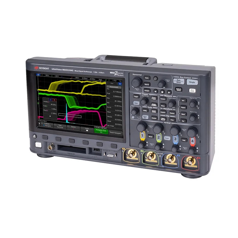 Keysight InfiniiVision 3000G X MSOX3012G Mixed Signal Oscilloscope, 100 MHz, 2 Analog Plus 16 Digital Channels