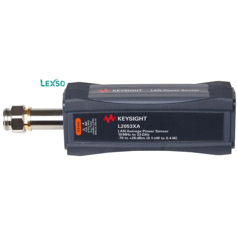 Keysight L2053XA 10 MHz to 33 GHz LAN Wide Dynamic Range Average Power Sensor Fast Real-time  of 50,000 Readings/sec    lexso    ytdi