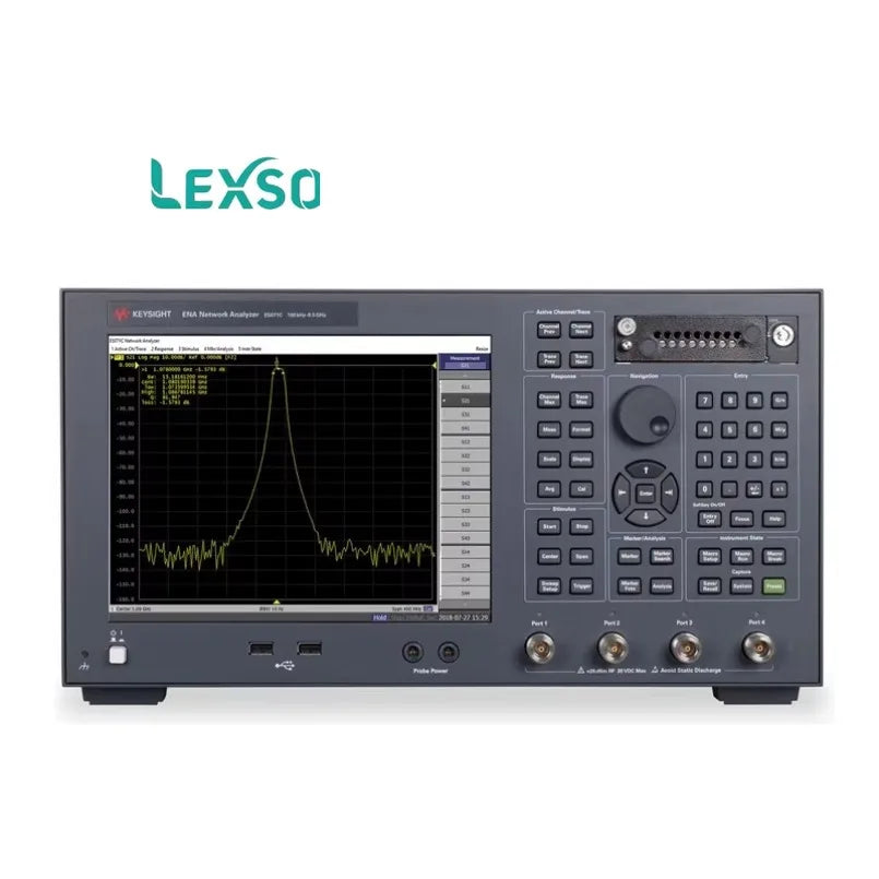 Keysight DELTA E5071C ENA Vector Network Analyzer OEM Customizable 9kHz 20GHz 1 Year Warranty 10.4 Inch Display GPIB/USB lexso