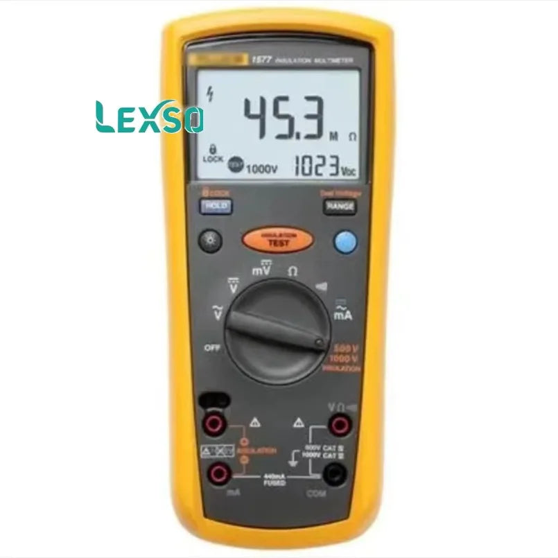 1577 2-in-1 Insulation Tester Multimeter 1577 Insulation Multimeter the High-Performance 2-in-1 Insulation DMM  lexso