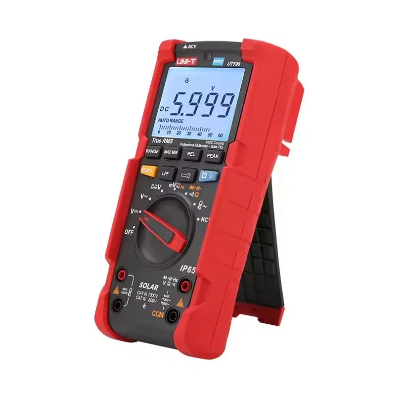 UNI-T UT196 1700V DC/1500V AC Photovoltaic Professional Digital Multimeter Solar Energy UT-CS09D 3000A lexso
