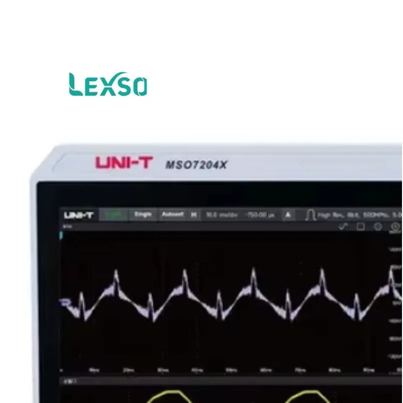 UNI-T MSO7204X 2GHz, 4-Channel, 10 GSa/s Mixed Signal Oscilloscope with 15.6 Inch Touch Screen Display lexso    ytdi