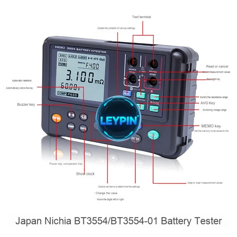 Hioki BT3554-51 for Battery Tester for Large Xev Batteries   ytdi