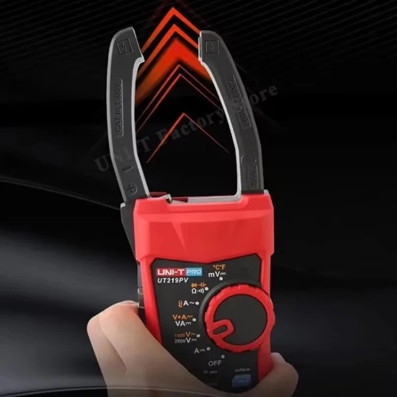 UNI-T UT219PV Digital Multimeter Electronic Clamp Meter AC/DC Pliers Ammeter Voltmeter 1000A/1500V/2500V PEAK Measure Instrument lexso
