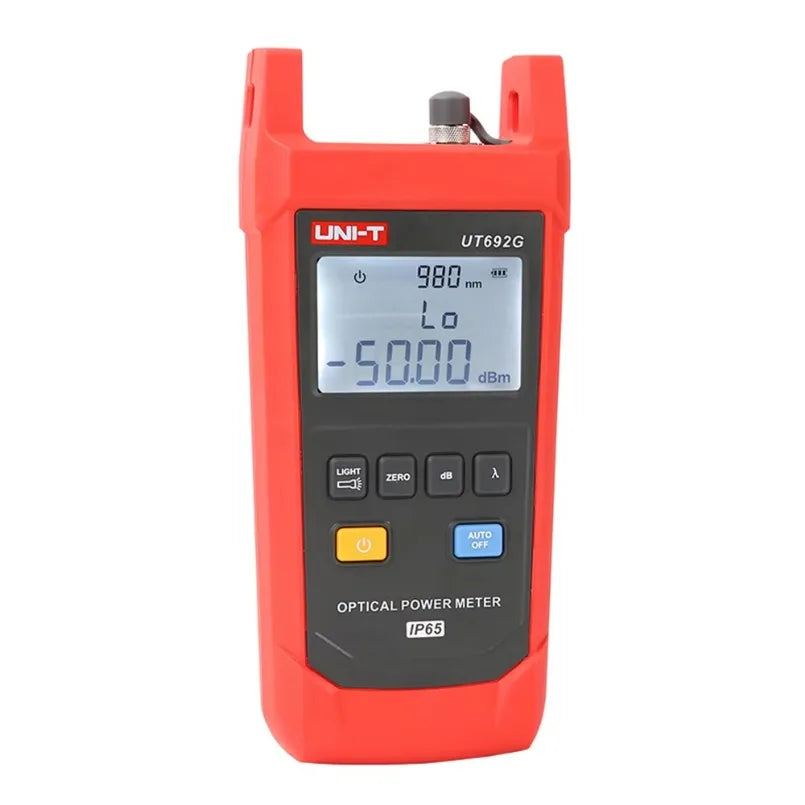 UNI-T UT692G Optical Power Meter Handheld Backlight Switch for Optical Cable Construction Maintenance Dustproof and Waterproof lexso