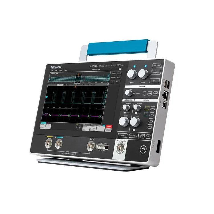 Tektronix 2 Series MSO Portable Mixed signal Oscilloscopes MSO22 70 MHz - 500 MHz Educational Equipment Price Contact Us   ytdi