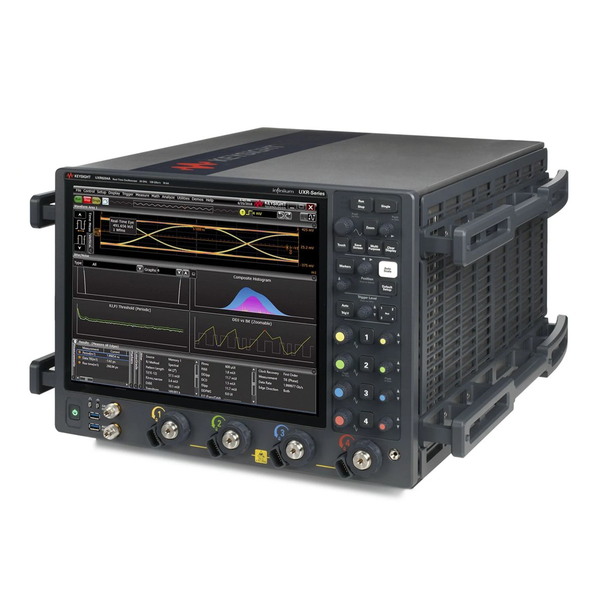 Keysight UXR0204B Infiniium UXR Series Oscilloscope: 20 GHz, 4 Channels