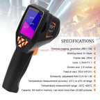 VICTOR 320B Handheld Professional Infrared Thermal Imaging Camera Resolution 256x192 55.6 Field of View   ytdi