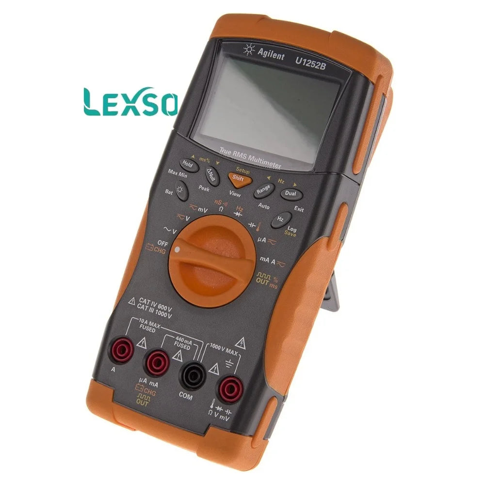 Keysight Technologies U1252B Handheld Digital Multimeter, True RMS, 10A Ac Max, 10A Dc Max, 1000V Ac Max  lexso    ytdi