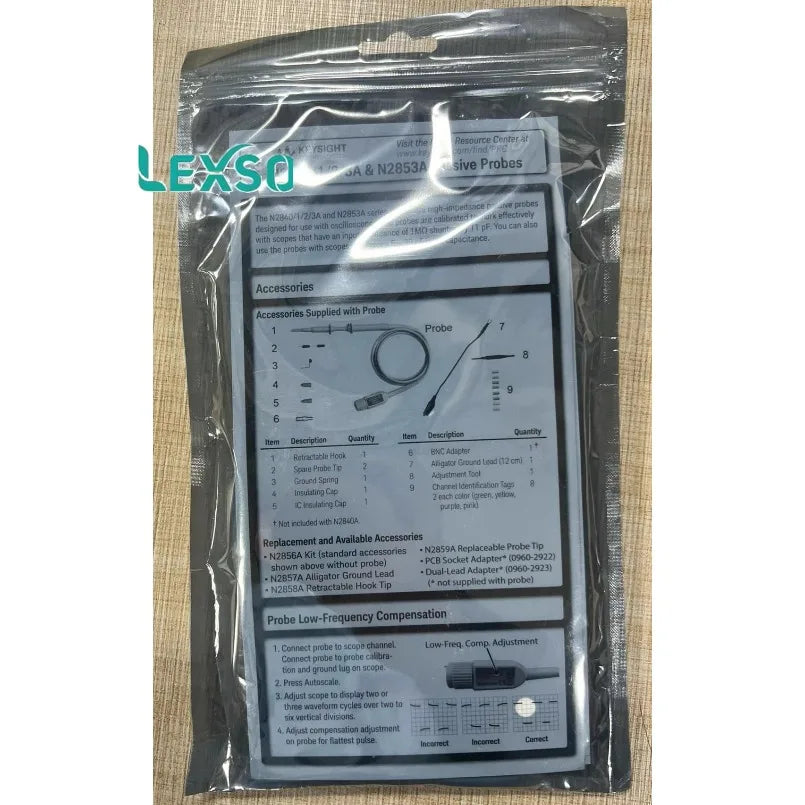 Keysight N2841A Passive Probe, 10:1, 150 MHz, 1.2m   lexso