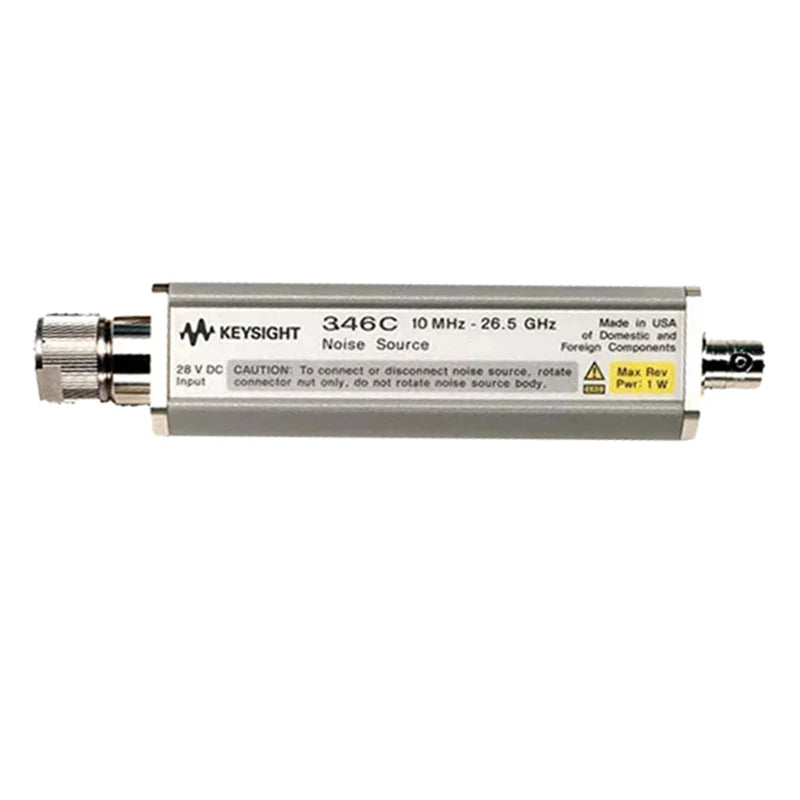 Keysight 346A 346B 346C Noise Source 10 MHz to 26.5 GHz with <1.35:1 VSWR and BNC/3.5mm Connectors