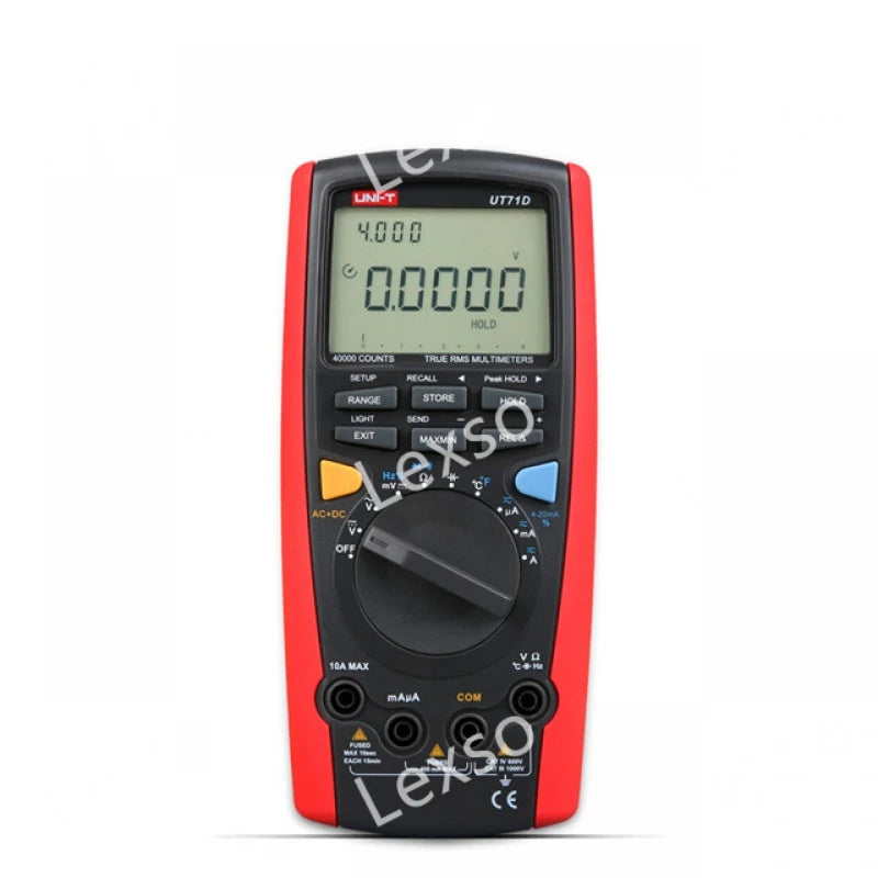 UNI-T UT71C AC DC 1000V Middle Size 40000 Counts Intelligent Digital Multimeter    ytdi
