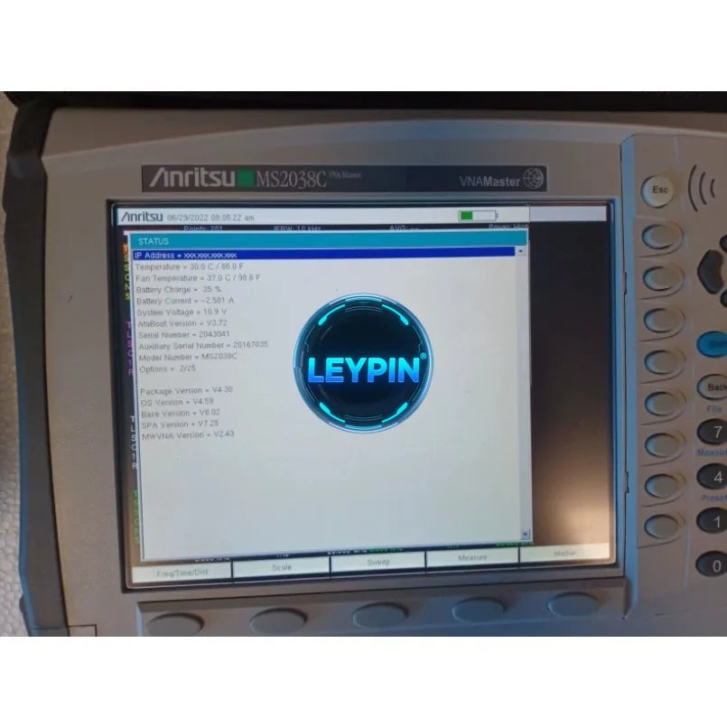Anritsu MS2038C Handheld VNA & Spectrum Analyzer VNA 5 KHz-20 GHz    ytdi
