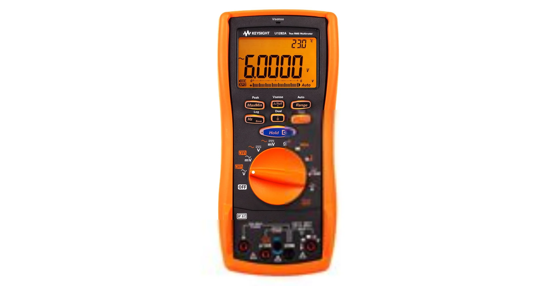 Keysight TTLTES U1282A 41/2 Digit Handheld Digital Multimeter IP67 Waterproof Multimeters