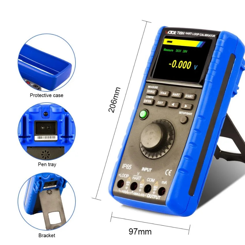 VICTOR VC709H Loop Power Supply High Accuracy Process Calibrator Multifunction Calibrator LS lexso