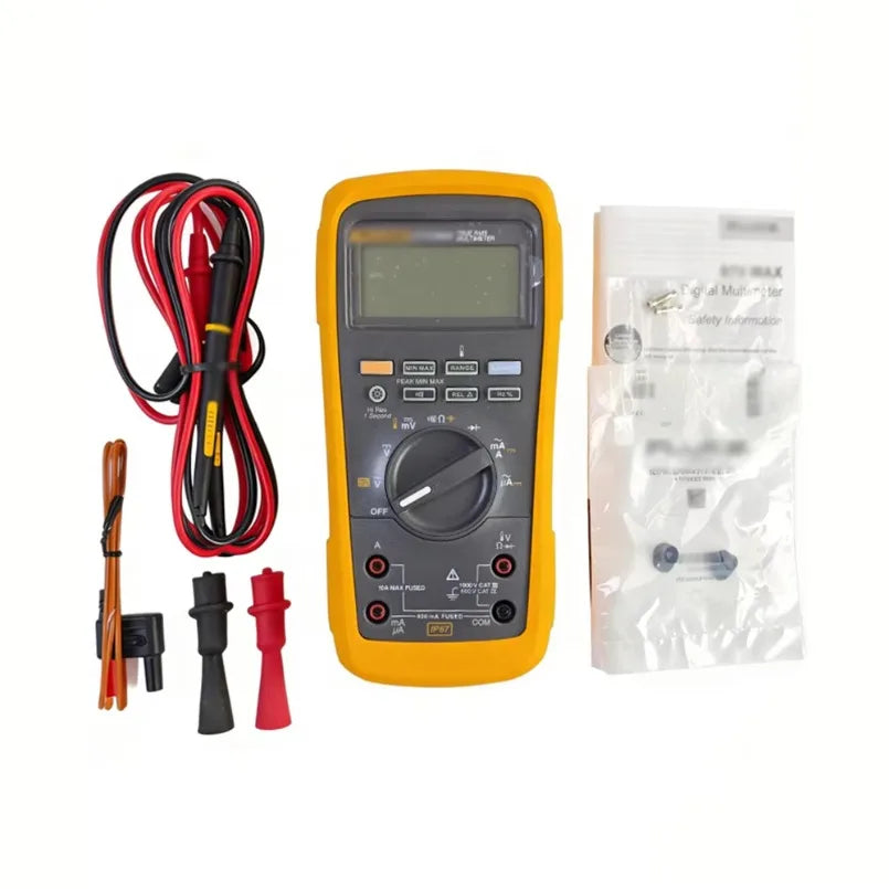 83V High Industrial Multimeter with Temperature Measurement Oil Resistant for Electricians  lexso