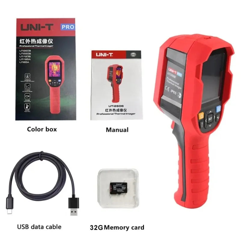 UNI-T UTi260B Thermal Imager -15~550 Industrial Thermal Imaging Camera Handheld for HCVC lexso