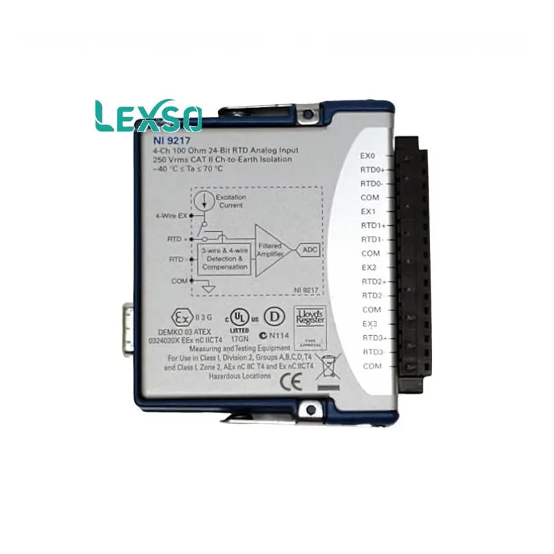 C-Series Temperature Input Modules NI-9217 NI-9214 NI-9210 Electronic Measuring Instruments lexso