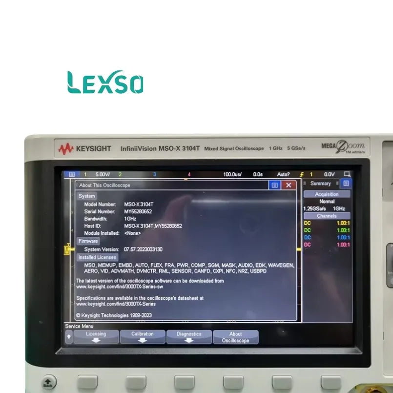 Keysight Agilent MSOX3104T Mixed-Signal Oscilloscope-3 Month Warranty American Origin OEM Available lexso