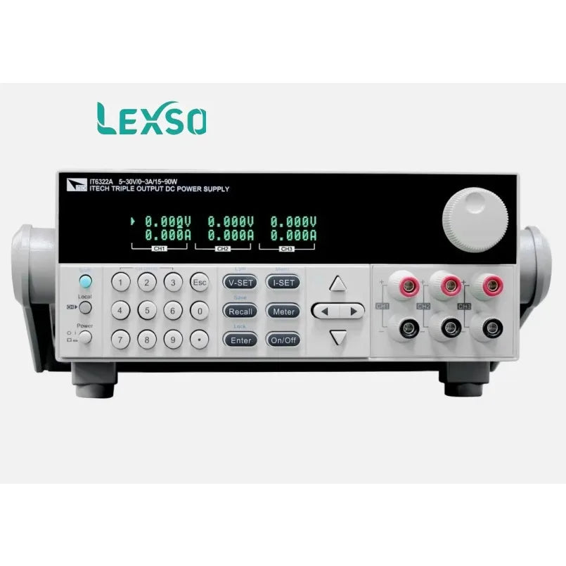 ITECH IT6322 Triple Channel Programmable DC Power Supply High Precision Laboratory Power Supply  lexso