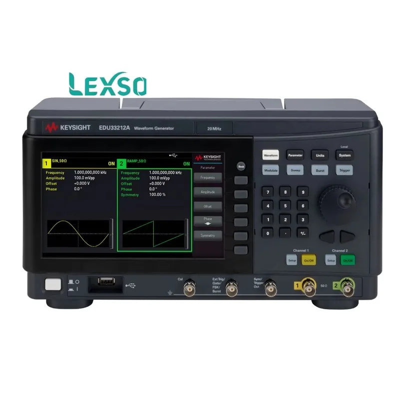 Keysight EDU33212A 20 MHz 2-Channel Electronic Waveform Generator for Measuring Electronic Devices   ytdi