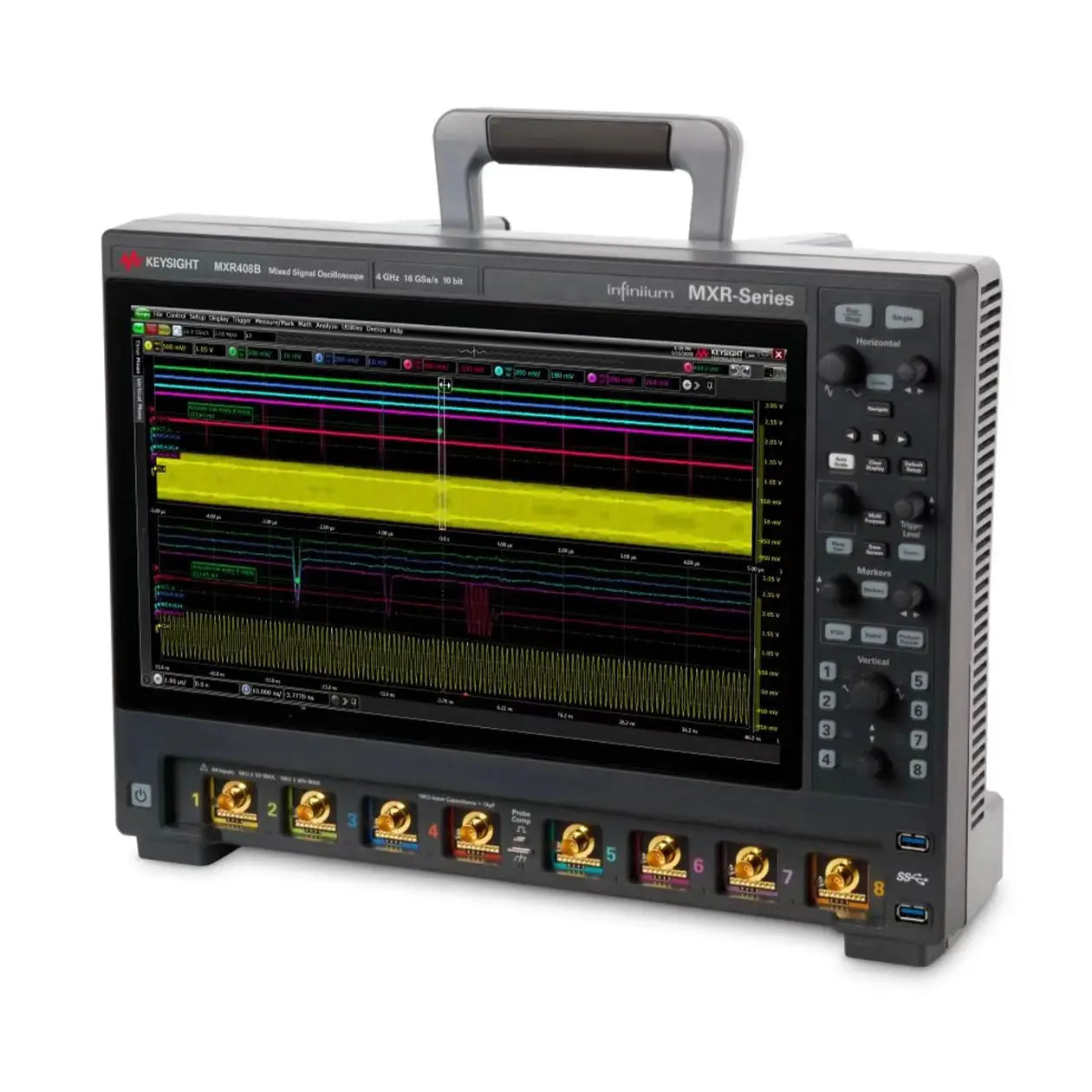 Keysight Mxr408b Infiniium Mxr B Series Digital Real-time Oscilloscopes 4 Ghz 8 Channels 10-Bit Resolution 16 GSa/s Sample Rate