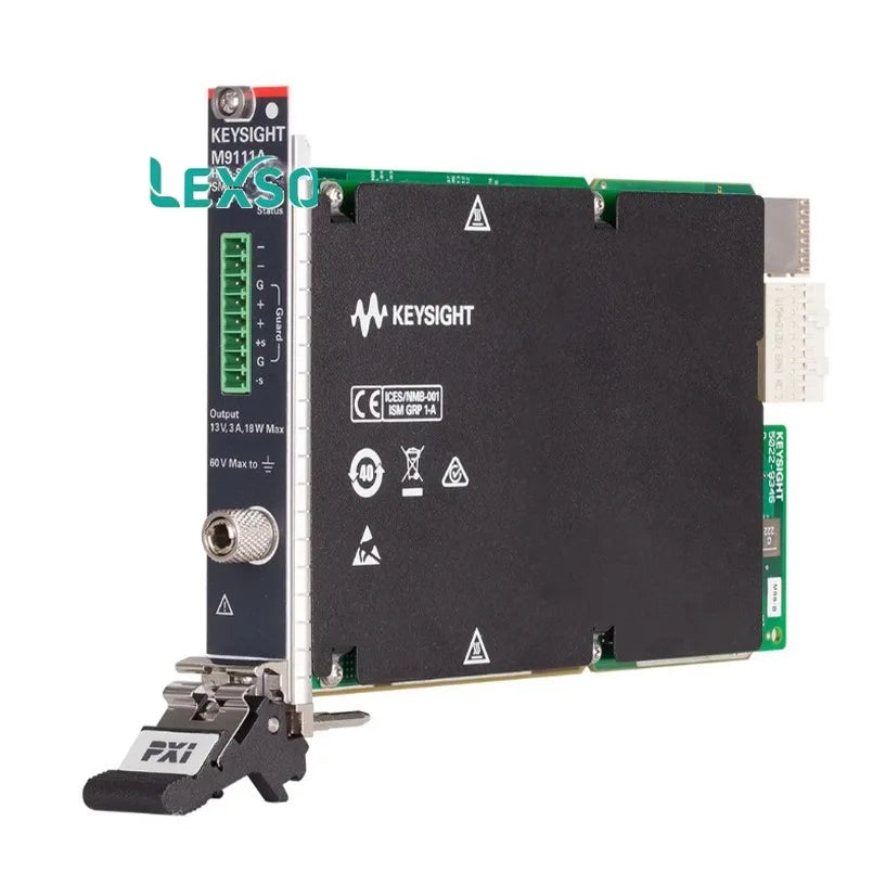 Keysight M9111A PXIe High-Speed SourceMeter Module 13 V 1 a or 6 V  3 a 18 W lexso