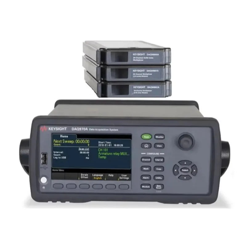 Keysight Technologies DAQ973SB 6.5 Digit Data Acquisition Instrument GPIB LAN USB 80sps Measuring & Analysis lexso