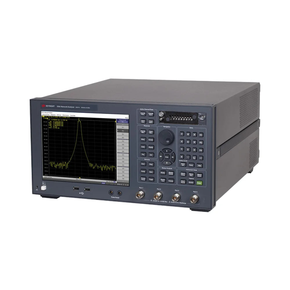 Keysight E5071C E5063A E5061B E5080B Vector Network Analyzers 5W Power 9kHz Resolution Electronic Measuring Instruments