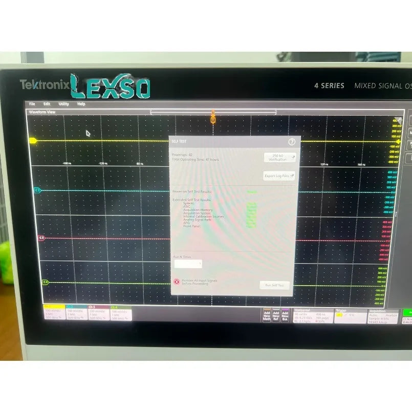Tektronix MSO44 4-BW-1000 1 GHz, 4-FlexChannel, 6.25 GS/s Mixed Signal Oscilloscope lexso    ytdi