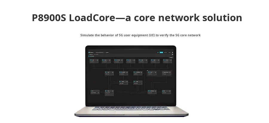 Keysight LoadCore 5G Core Network Solution Simulating UE Behavior to Verify Performance in Communication & Networking