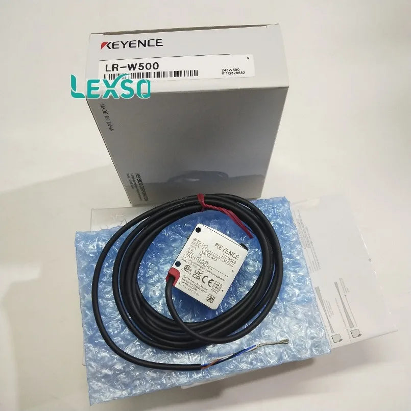 New KEYENCE LR-W500C Red Laser Photoelectric Sensors with M12 Connector 25-90mm Sensing Distance Original Genuine    lexso