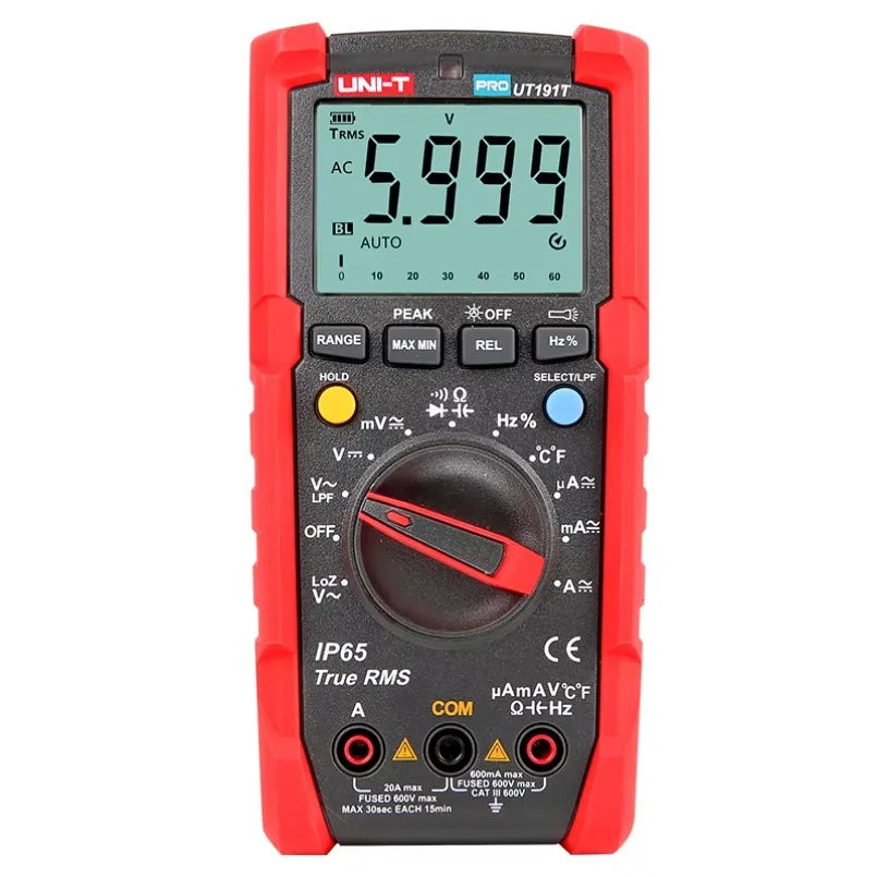 UNI-T UT191T 5999- Count Professional Multimeter Tester Low Price Digital Multimeter Sale True RMS Voltage Current Meters lexso