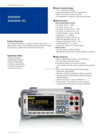 Siglent SDM3055X-E 5-1/2 Digital Multimeter Dual Display H Multi Tester True-RMS    ytdi