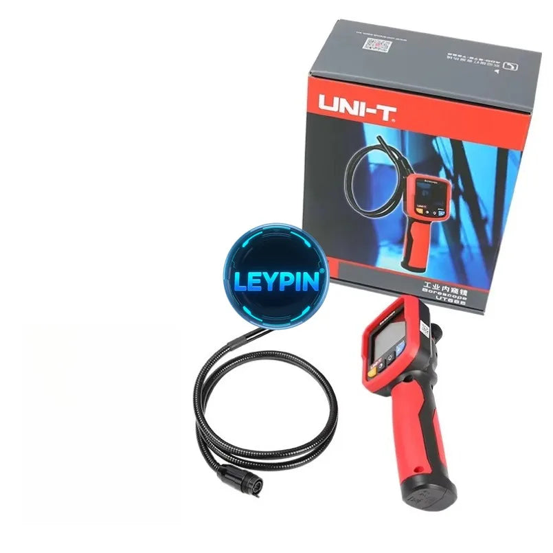 UNI-T UT665 Borescope,Waterproof Probe Automotive Overhaul Industrial Pipeline Detector 2.4 inch,Industrial Endoscope    lexso