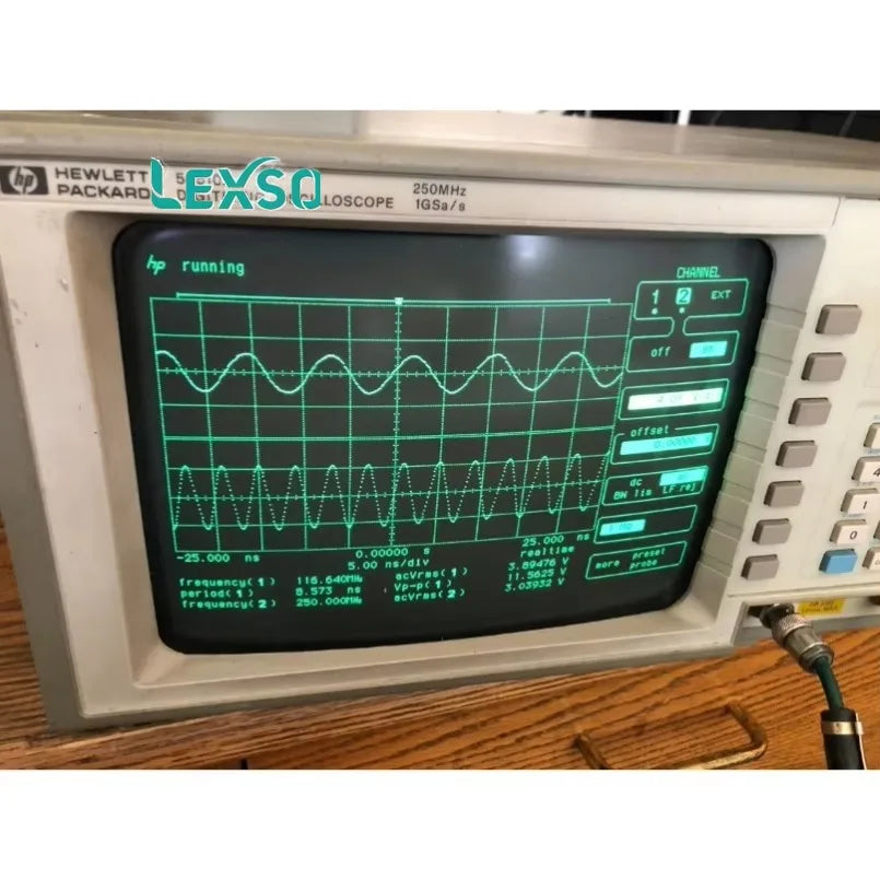 used HP Keysight Agilent 54510A 2 Channel 250MHz Digitising Scope   lexso