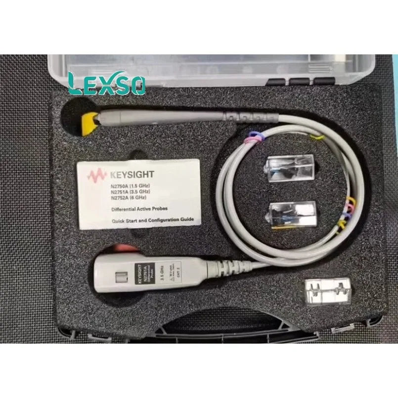 Keysight N2751A InfiniiMode Active Differential Probe, 3.5 GHz  Dynamic Range: 5 V or 10 Vpp at 10:1, 1 V or 2 Vpp at 2:1 lexso
