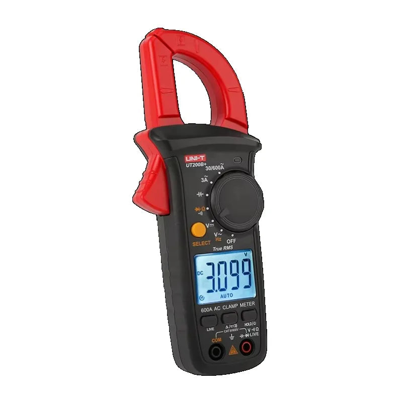 UNI-T UT200B+ Digital Multimeter AC Current Clamp Meter Voltmeter & Ammeter Pliers Electrician Tester lexso