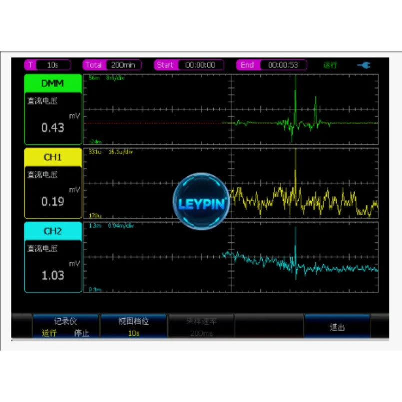 Ceyear Digital Fluorescent handheld Oscilloscope 4382D 4CH 500MHz 5GSa/s lab test home cars auto      lexso