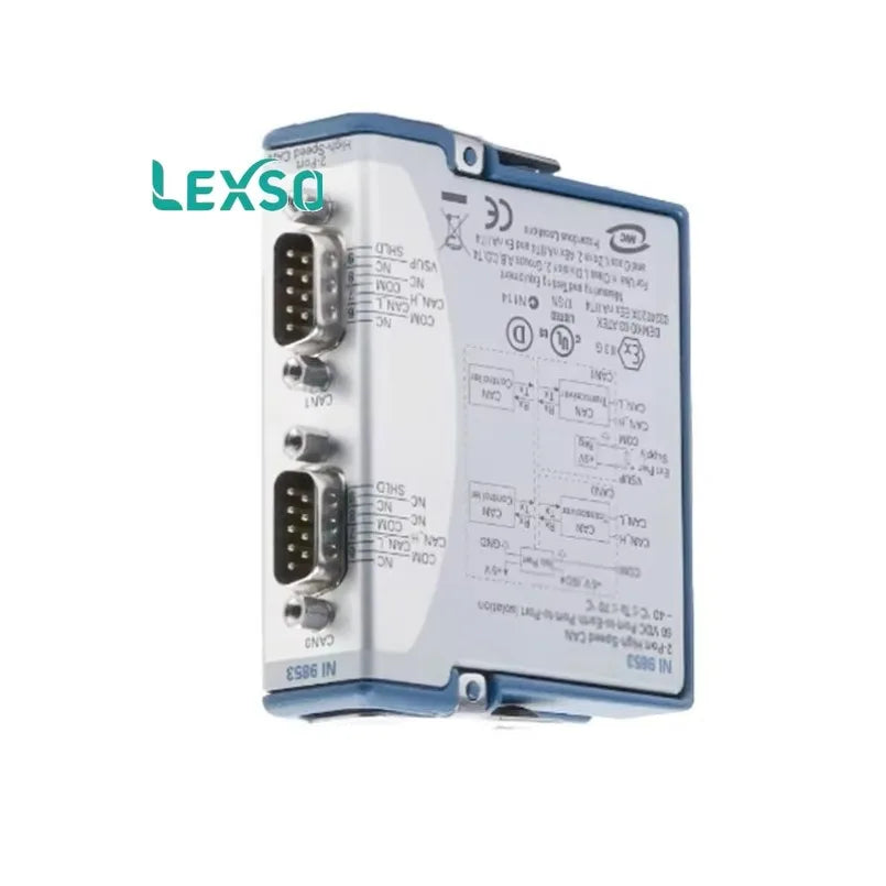 National Instruments 9862 Single Port High Speed NI-XNET CAN C-series Module lexso