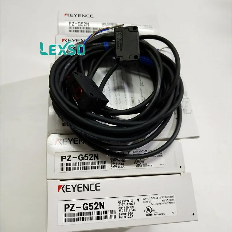 In Stock New KEYENCE PZ-G52N PHOTOELECTRIC RECEIVER & TRANSMITTER 10-30VDC NIB lexso