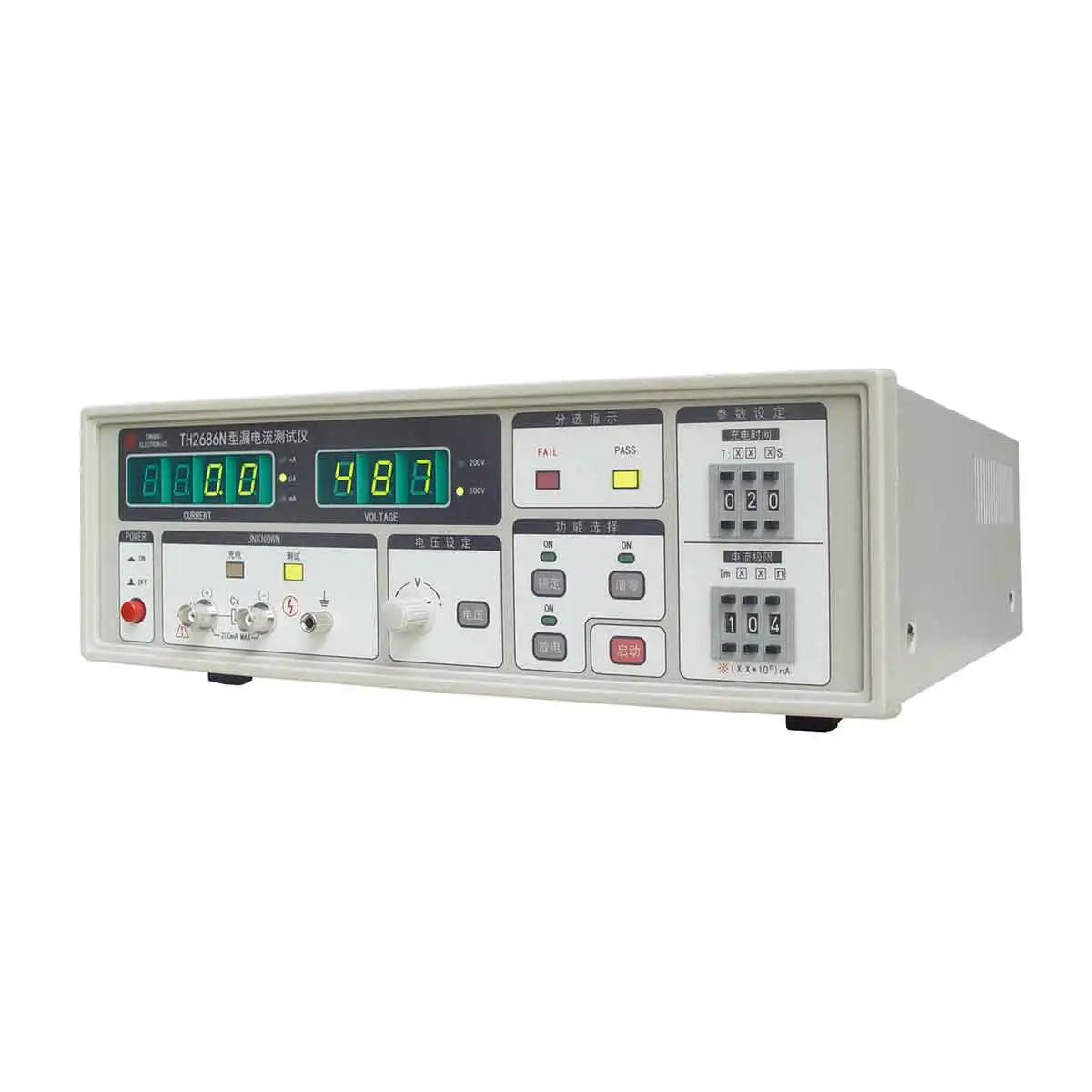 Tonghui TH2686C TH2686N Capacitor Leakage Current Tester  ytdi