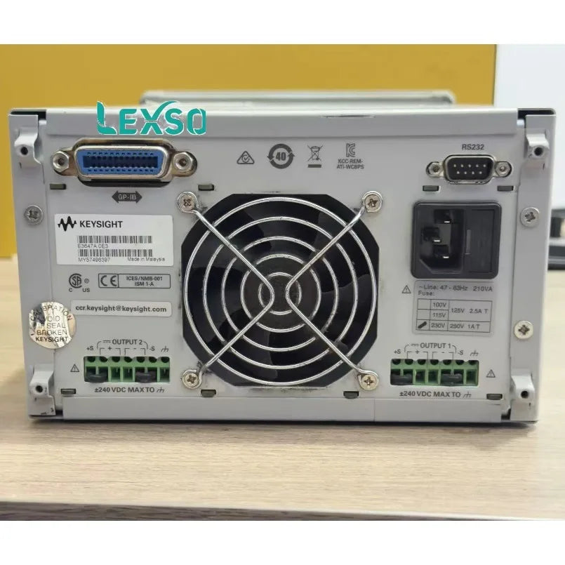 Keysight E3647A 60 W Dual Output Power Supply Two 35V, 8A or 60V, 0.5A    lexso
