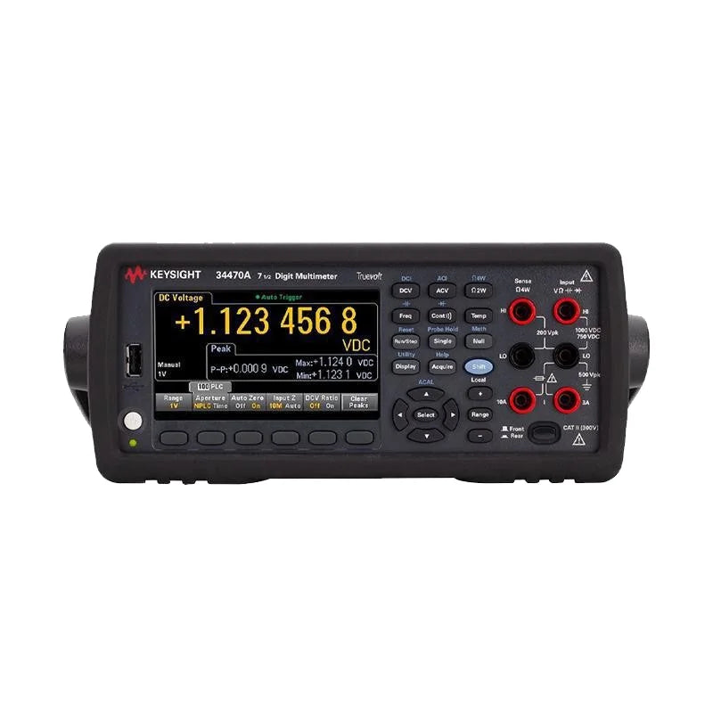 Keysight 34465A Digital Multimeter German-Dutch Technology Six-and-a-Half Digit Desktop 1000V/10A High Accuracy 34461A 34470A
