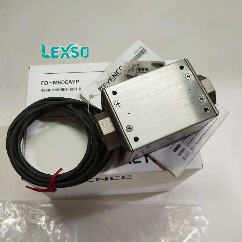 Keyence FD-M50CAYP Horizontal Mount PNP Output Electromagnetic Flow Sensor for Corrosive Fluid Monitoring lexso