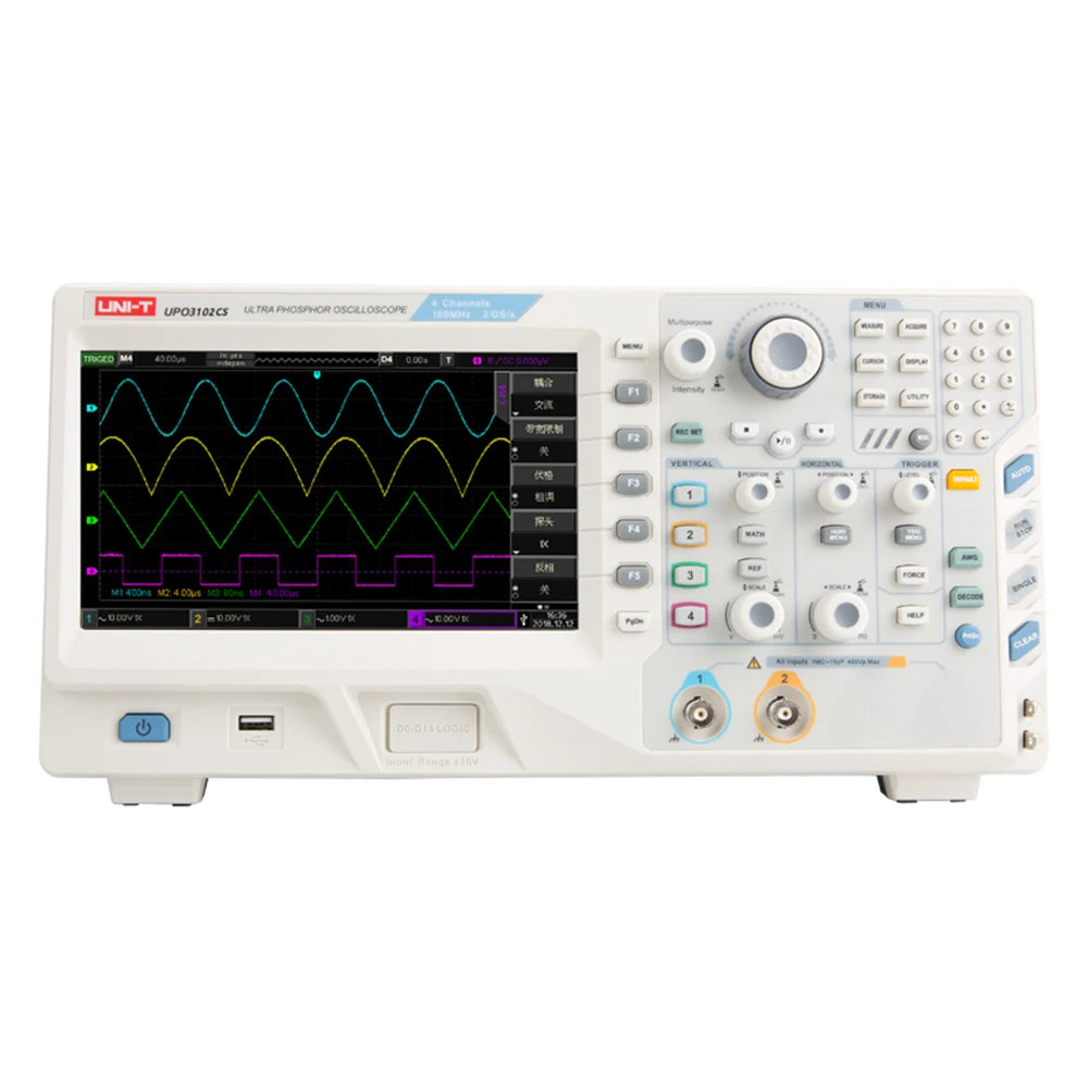 UNI-T UPO3102CS Digital Phosphor Oscilloscope Digital Multimeter Low Price Handheld Oscilloscope lexso
